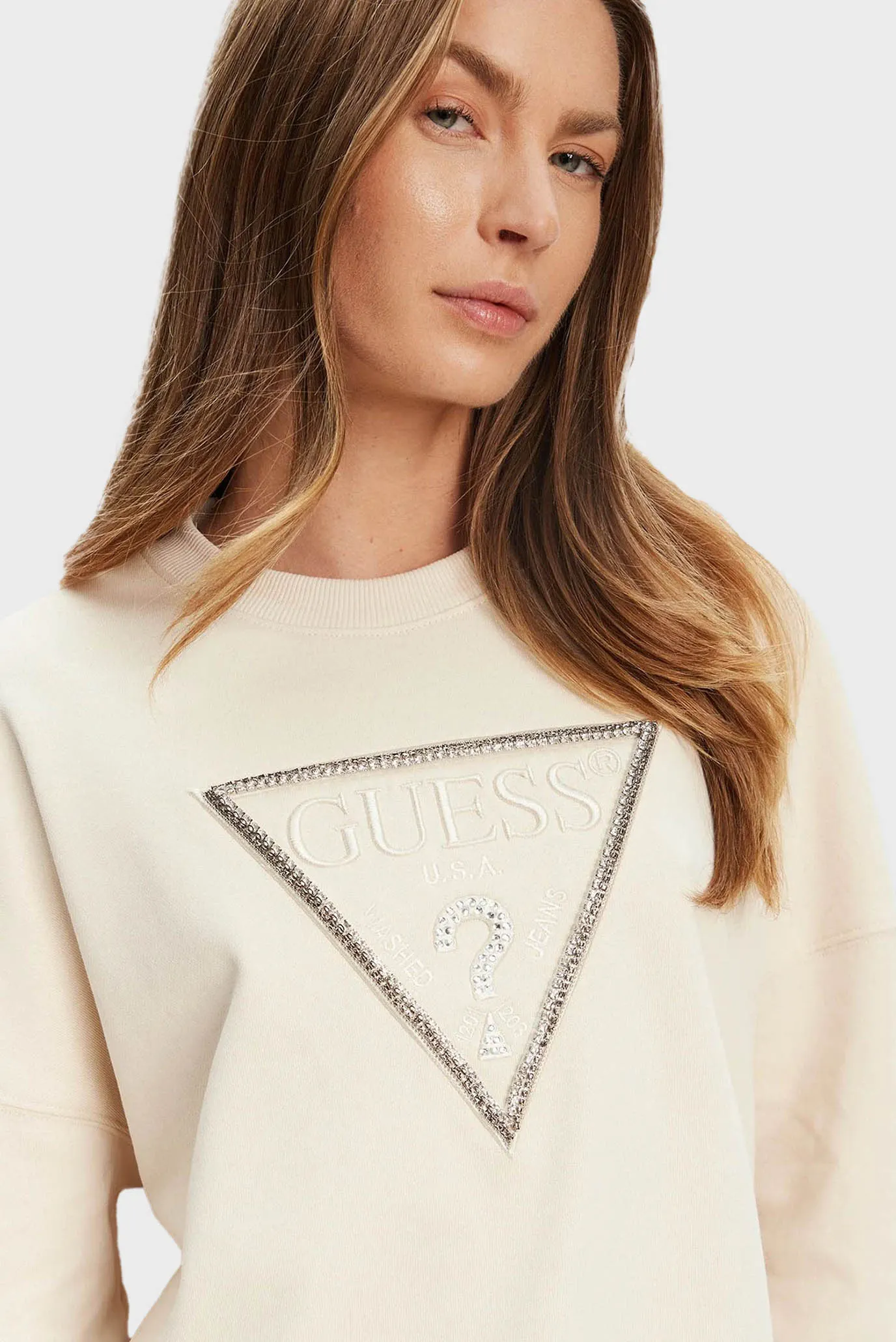 Жіночий бежевий світшот 4