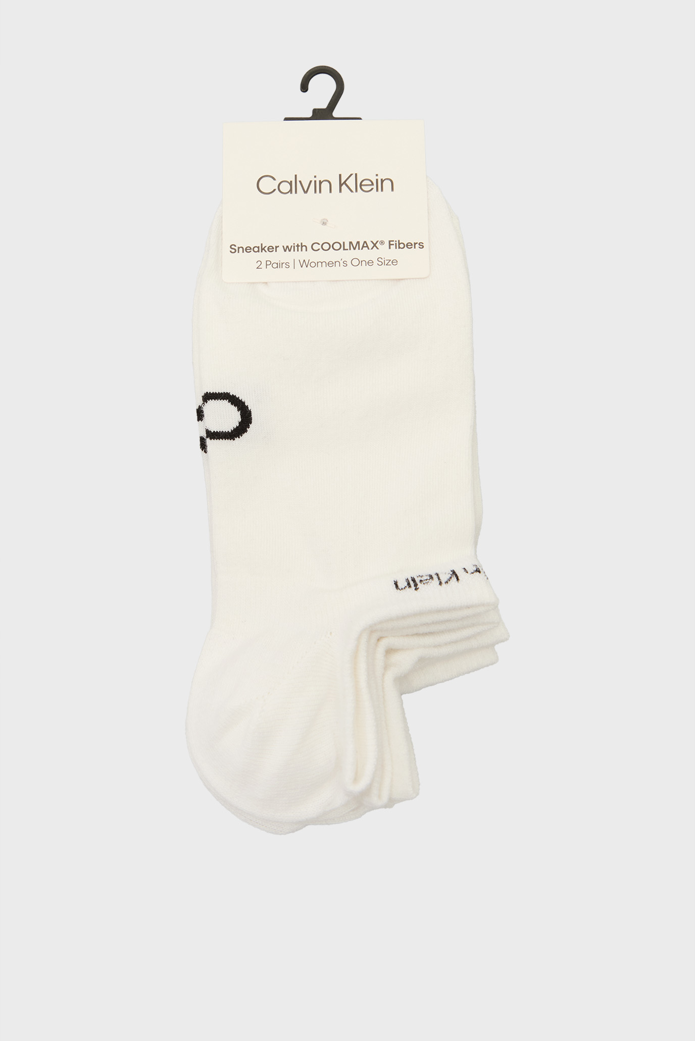 Женские белые носки (2 пары) CK WOMEN SNEAKER 2P GRIPPER Белый ONESIZE Calvin Klein 701218774 Женские белые носки (2 пары) CK WOMEN SNEAKER 2P GRIPPER Белый ONESIZE Calvin Klein 701218774