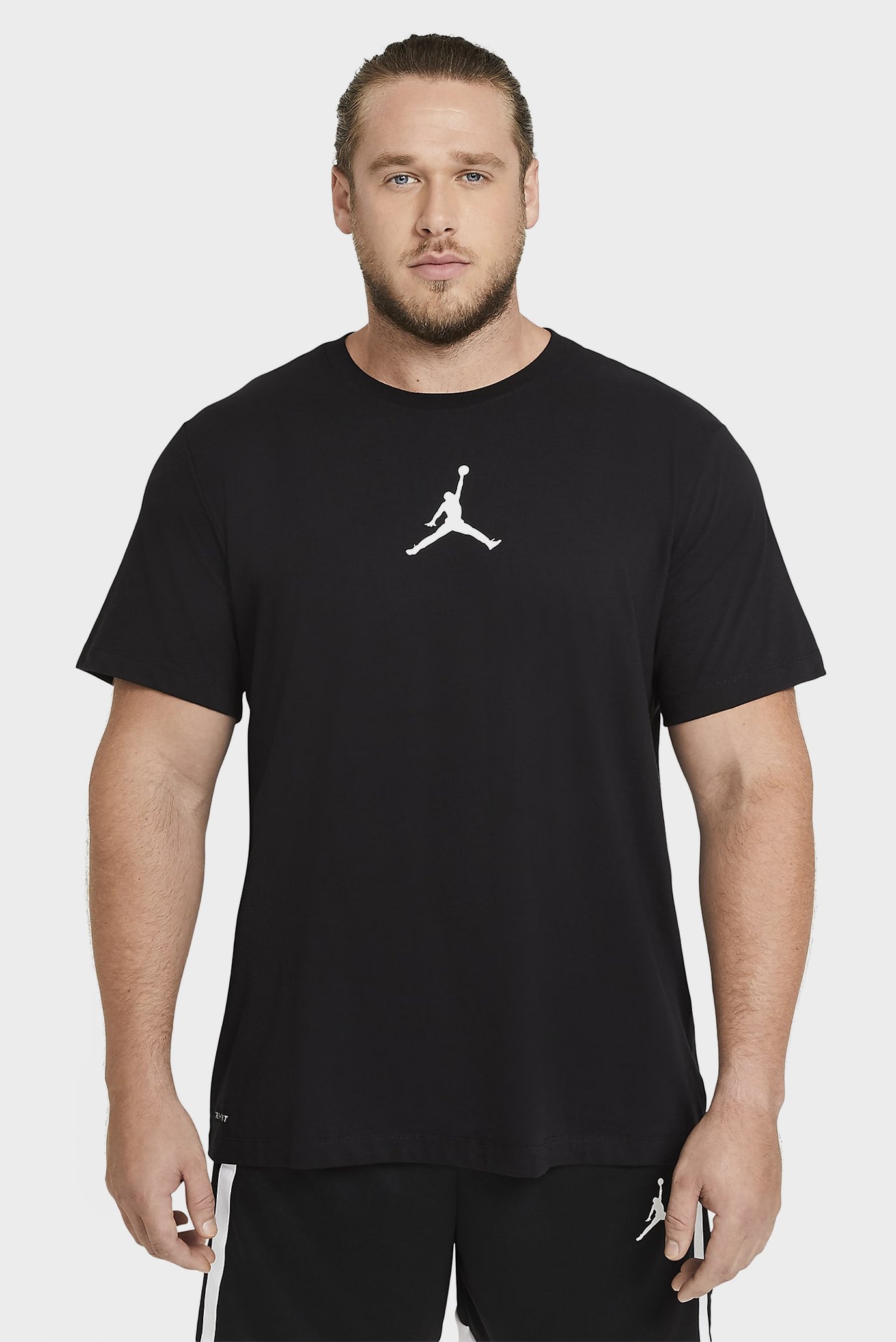 Чоловіча чорна футболка Jordan Jumpman 1