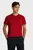 Мужская красная футболка GLOBAL STRIPE CUFF
