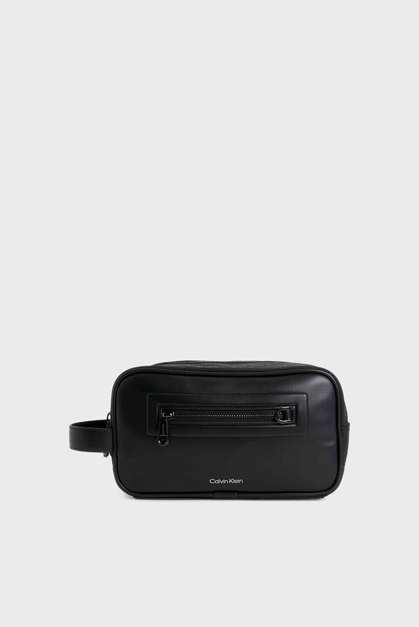 Мужской черный несессер CK ELEVATED WASHBAG 1