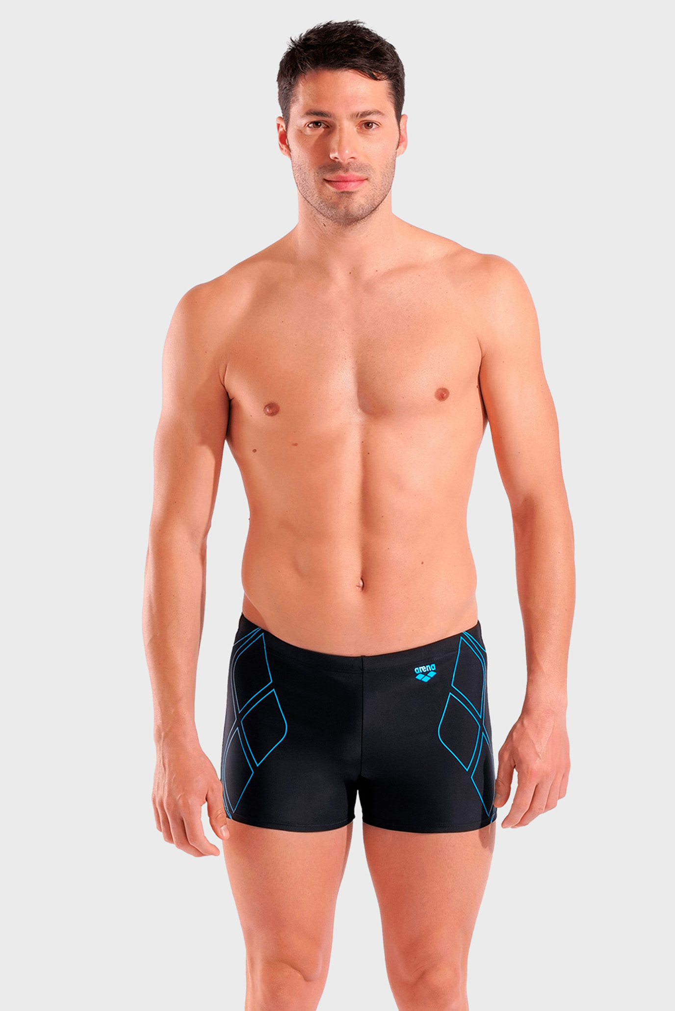 Мужские черные плавки GRAPHIC SWIM SHORT Черный 80 Arena 009083-508 Мужские черные плавки GRAPHIC SWIM SHORT Черный 80 Arena 009083-508