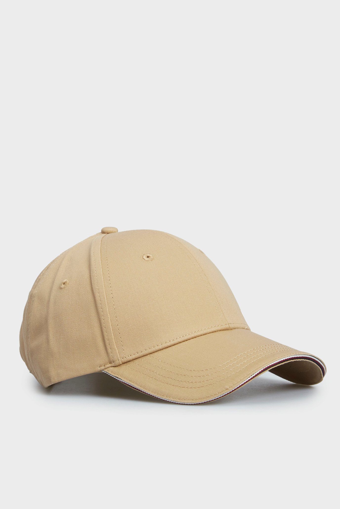 Чоловіча бежева кепка TH CORPORATE COTTON 6 PANEL 1