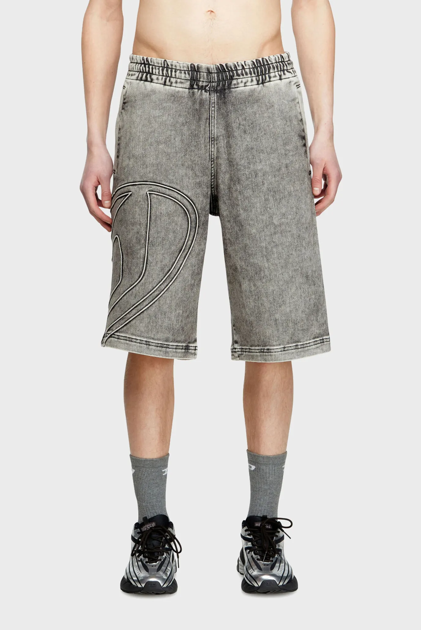 Сірі шорти D-ENNY-S (унісекс) 3