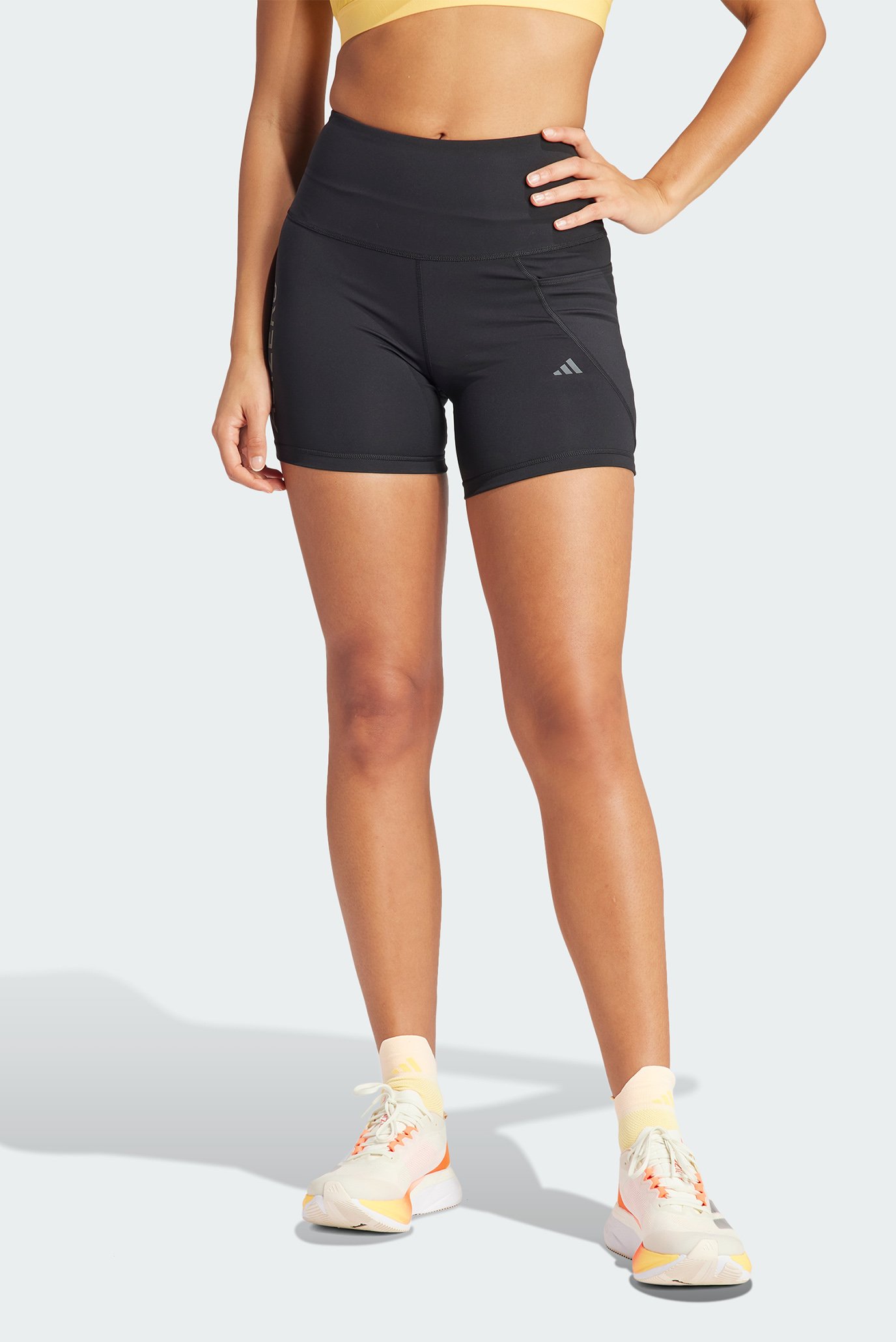 Женские черные шорты Adizero Lite Short 1