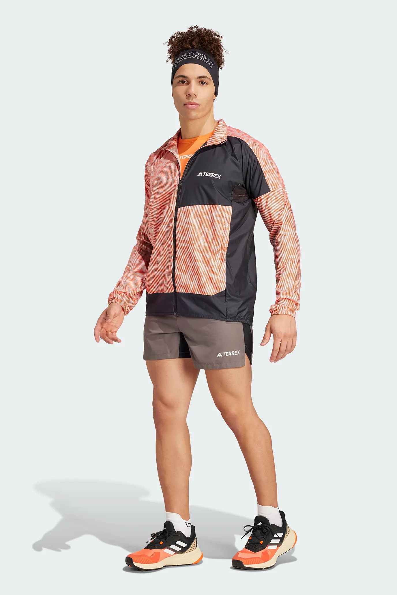 Чоловіча рожева вітровка Terrex Trail Running 2