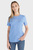 Жіноча блакитна футболка REG CORP LOGO C-NK SS