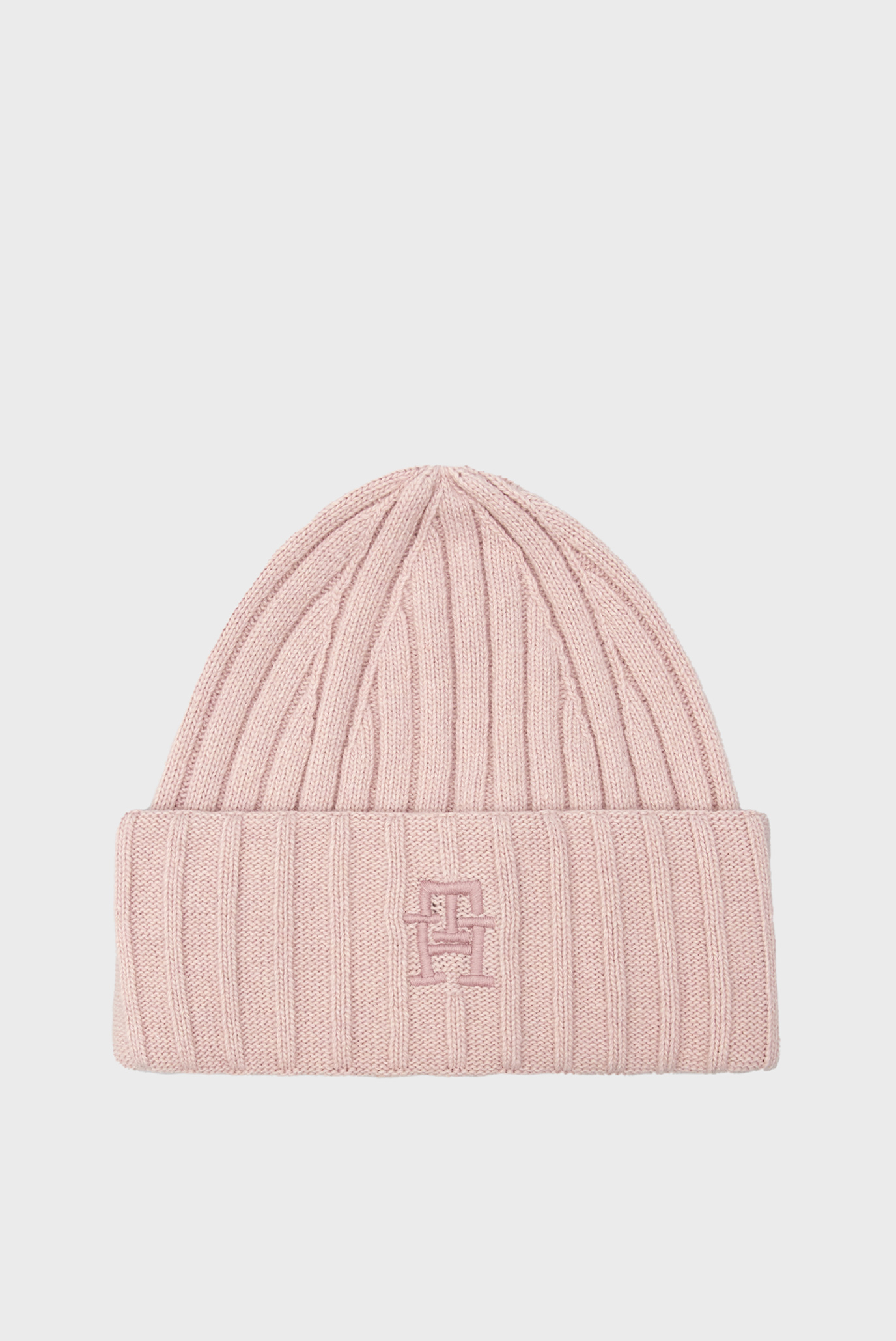 Женская розовая шапка TH ICONIC 1