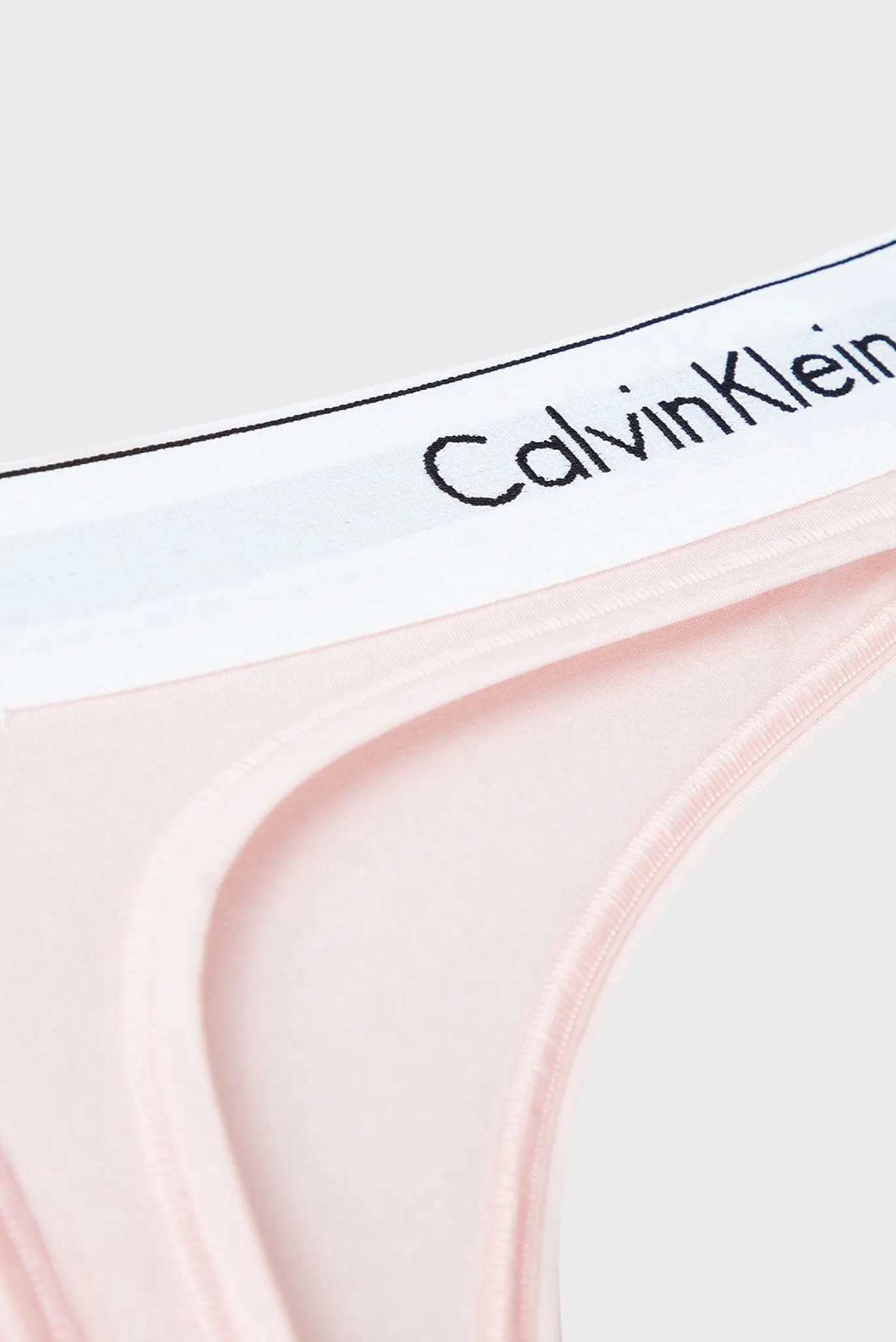 Женские розовые трусики THONG 7