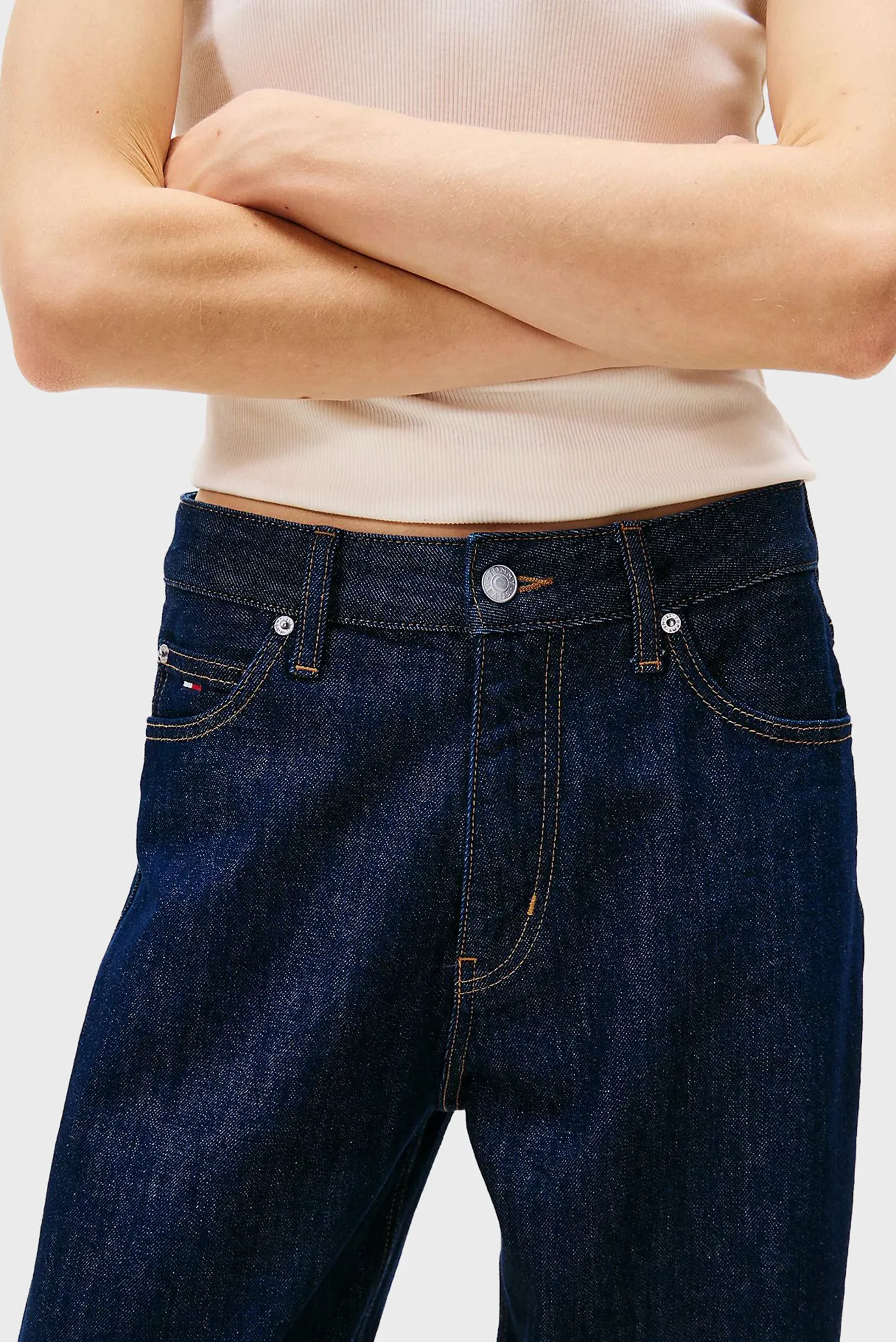 Женские темно-синие джинсы JEANIE 4