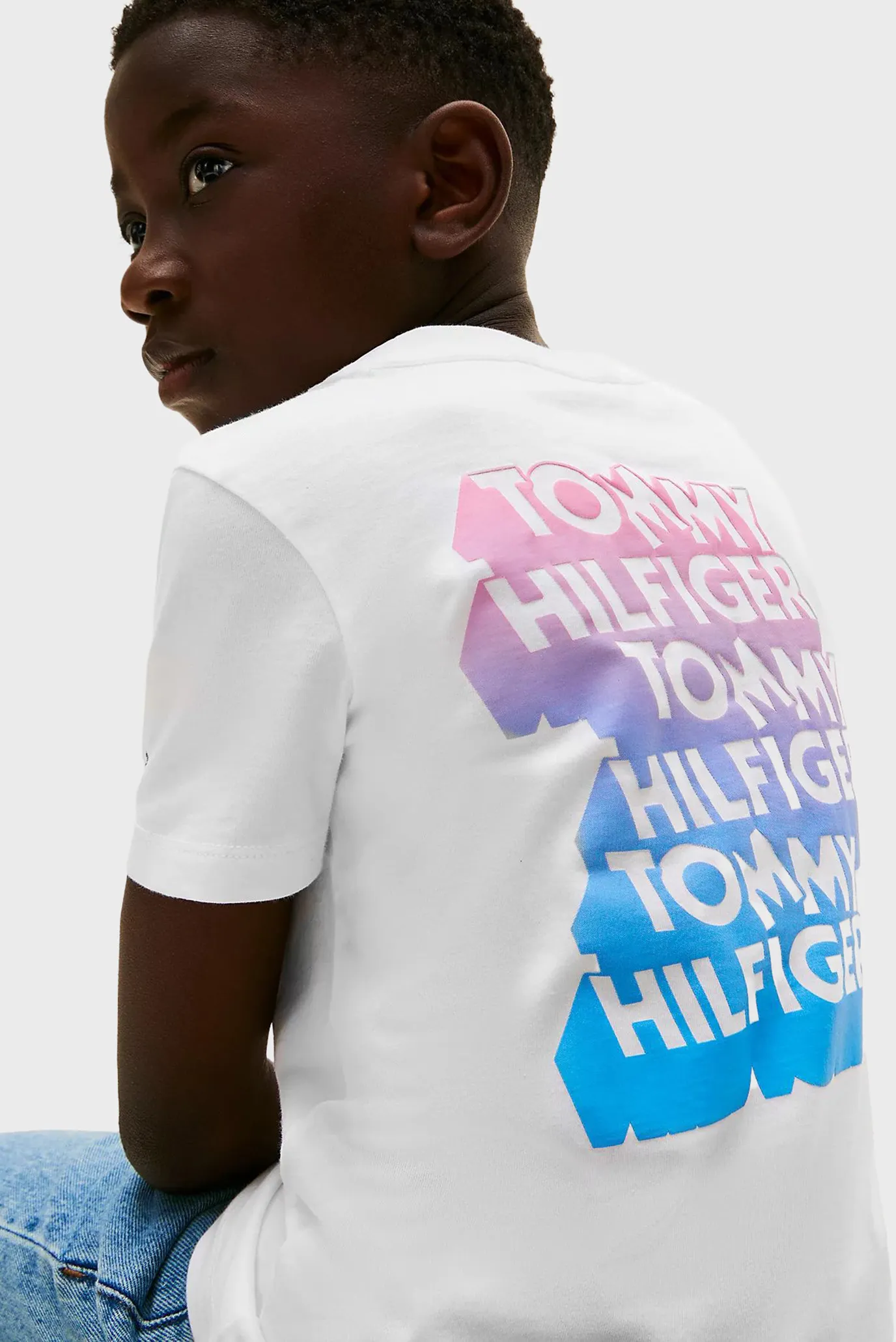 Дитяча біла футболка GRAFITTI RAISED 4