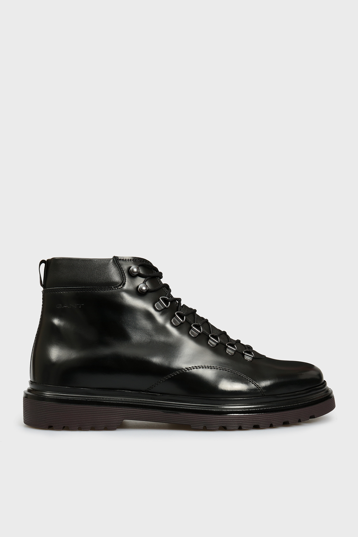 Мужские черные кожаные ботинки BEAUMONT 1