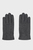 Мужские серые шерстяные перчатки MELTON