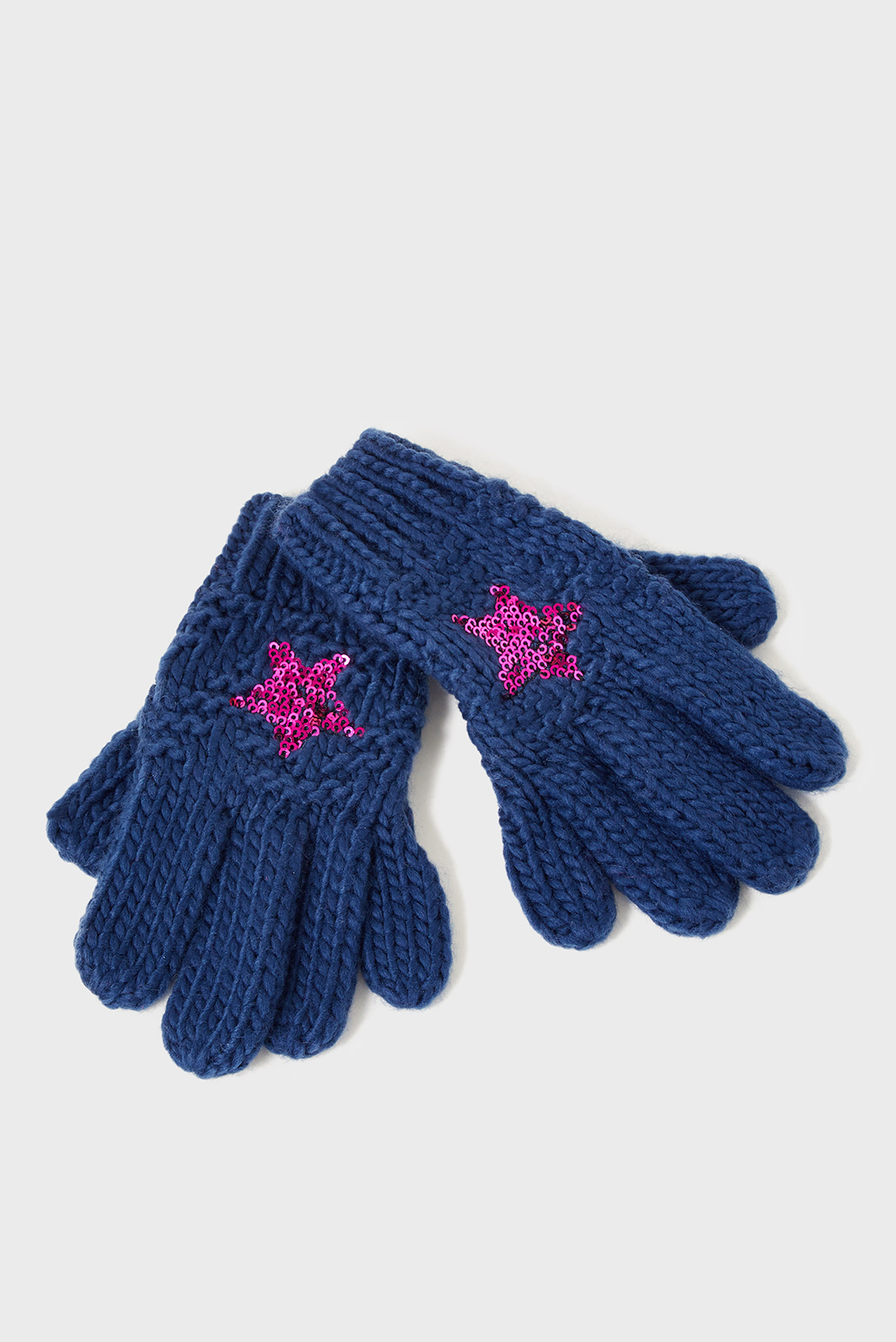 Детские синие перчатки STAR GLOVE 1