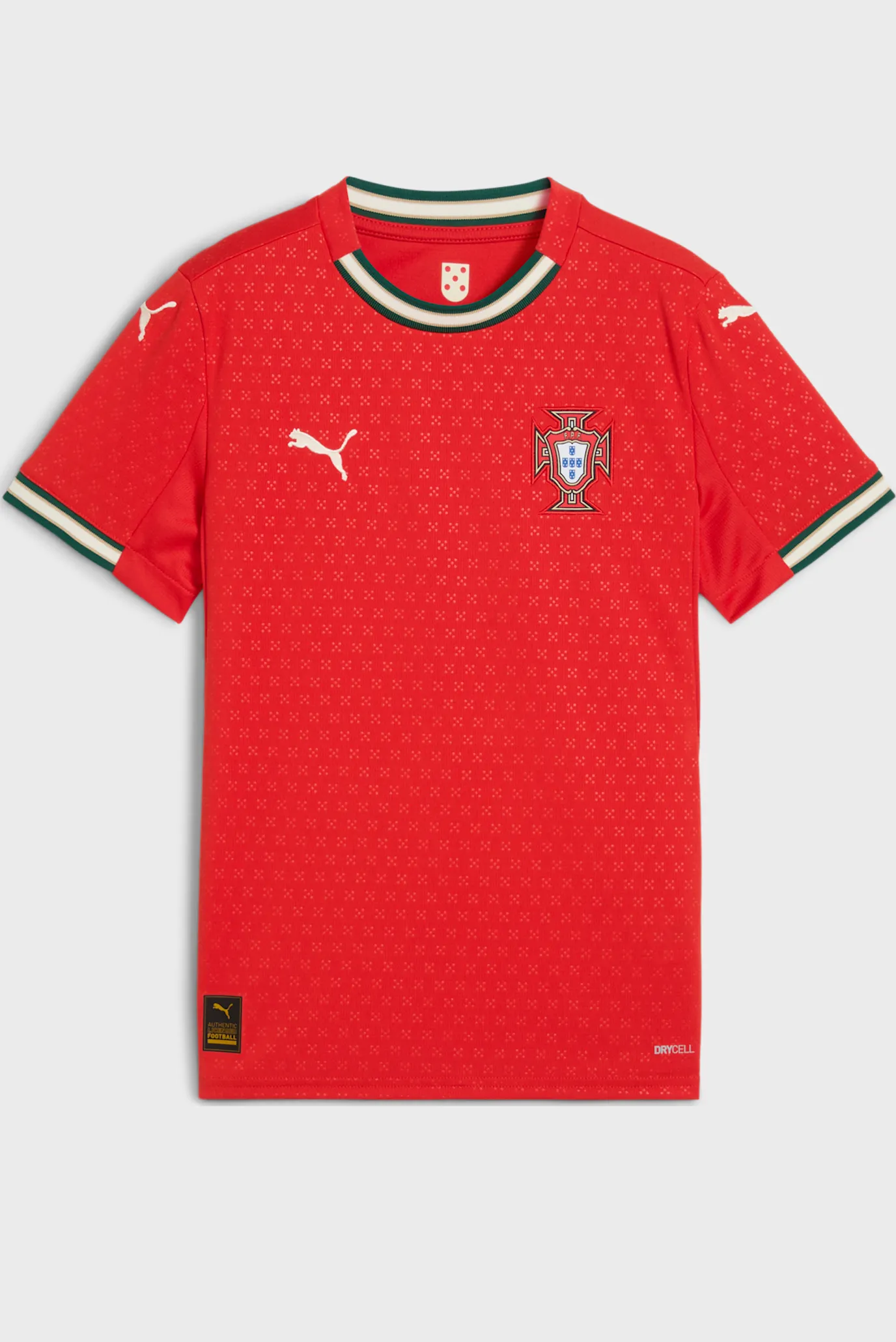 Дитяча червона футболка Portugal 2025 Home Jersey Youth 1
