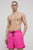 Чоловічі рожеві плавальні шорти