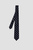Мужской темно-синий шелковый галстук в горошек