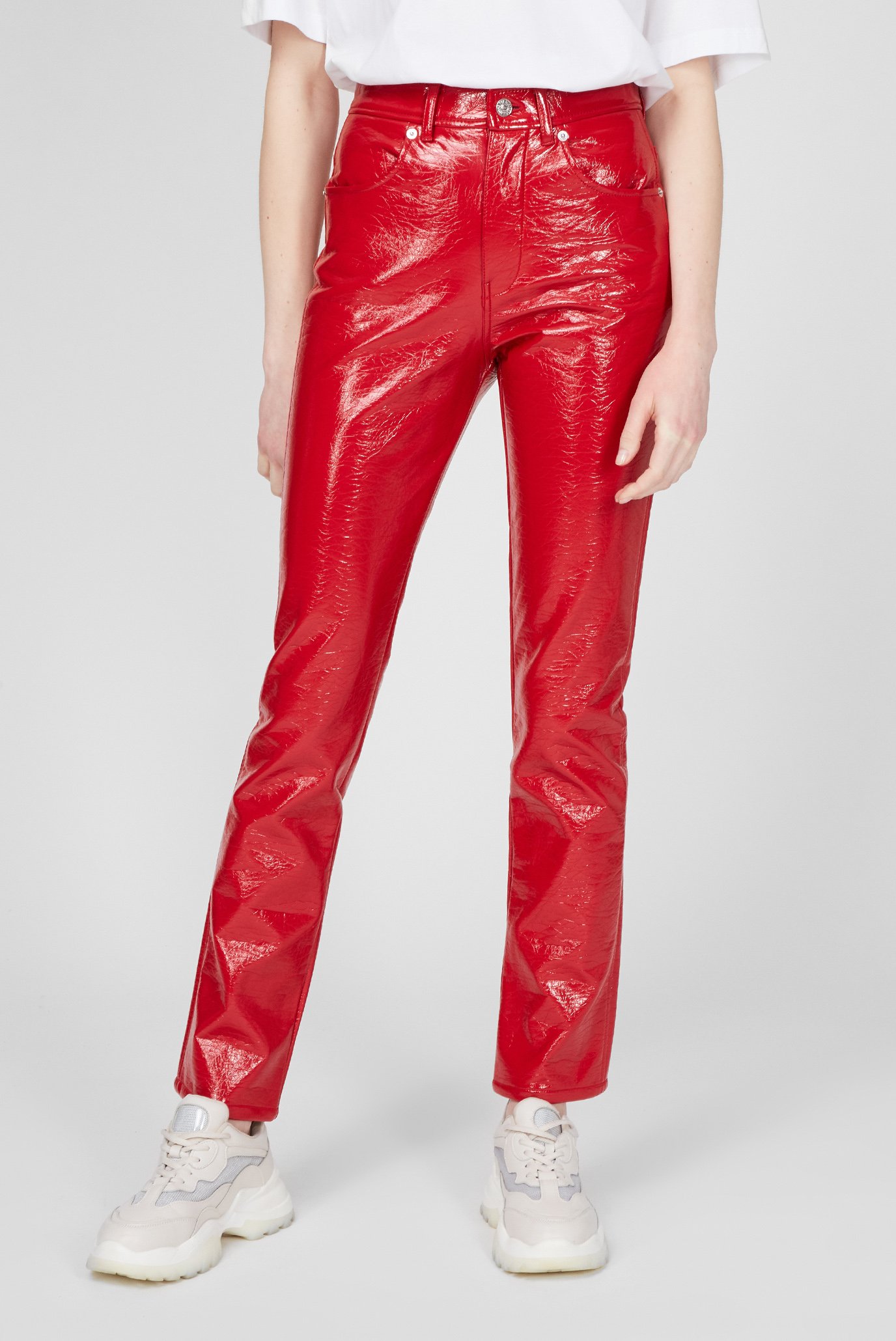 Жіночі червоні брюки P-ARCY 1