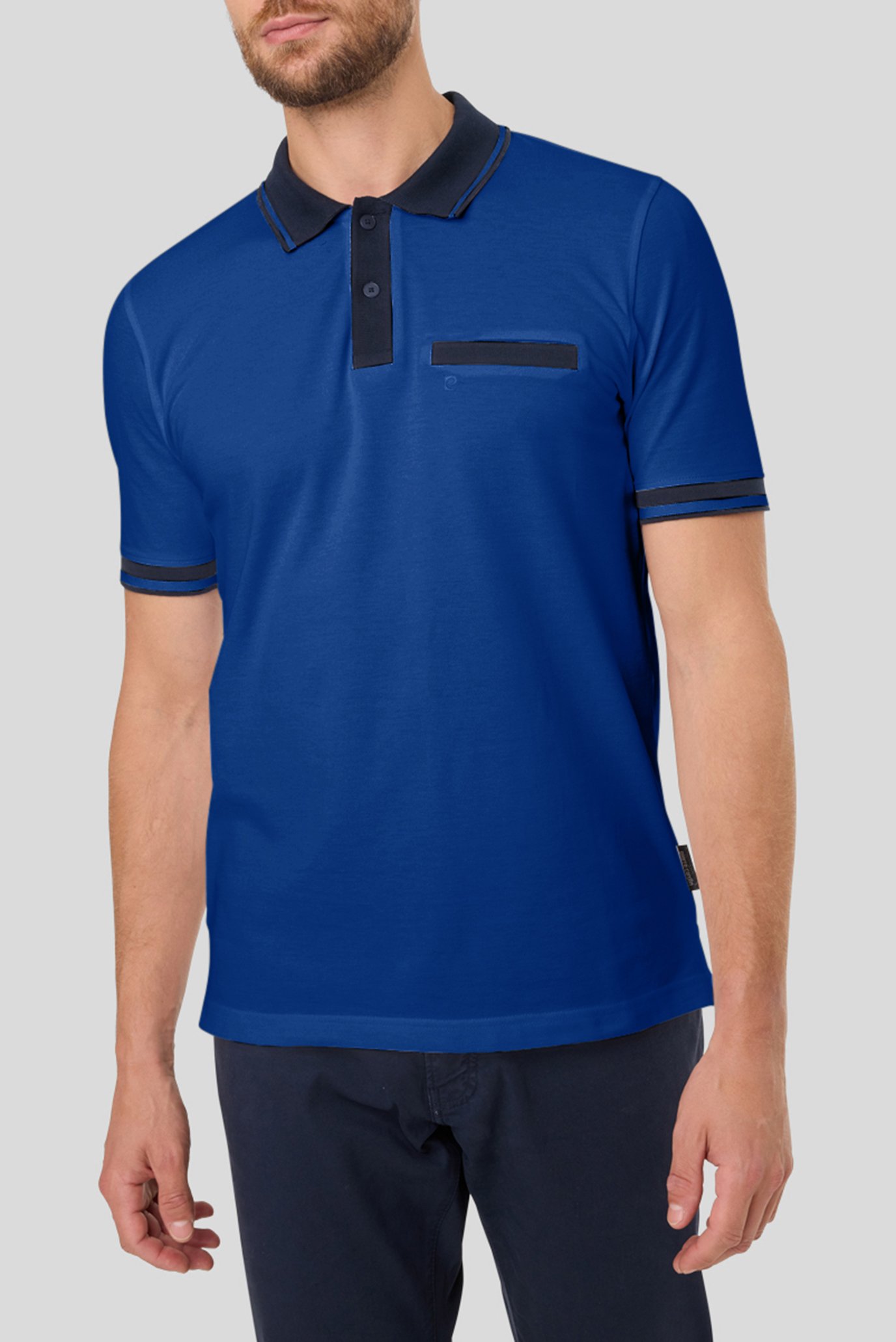 Мужское синие поло Синий XL Pierre Cardin PC.-C5 21384.2112 Мужское синие поло Синий XL Pierre Cardin PC.-C5 21384.2112