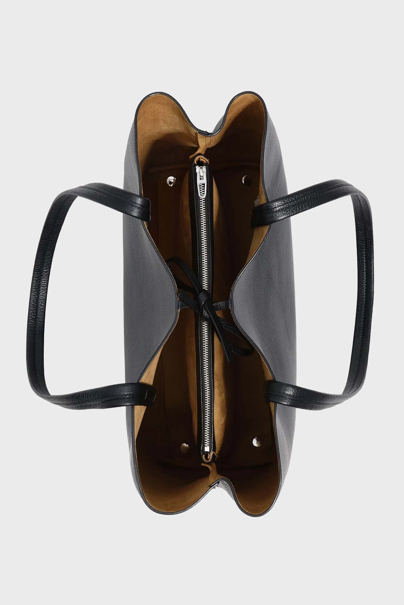 Жіноча чорна шкіряна сумка 4