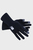 Чорні рукавички Knit Gloves