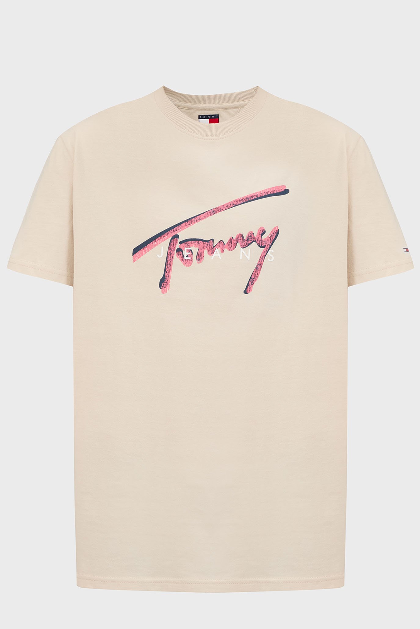 Чоловіча бежева футболка TJM REG RWB SIGNATURE TEE 1