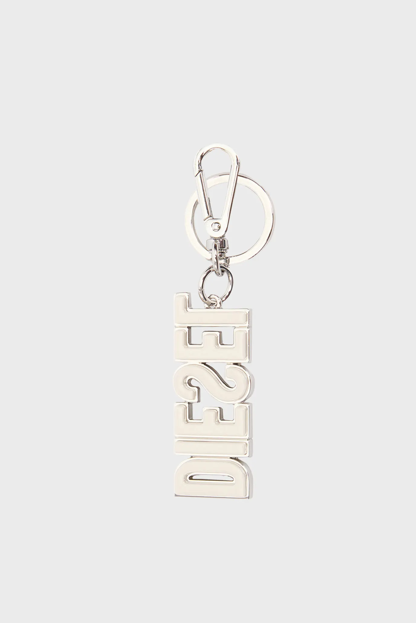 Мужской серебристый брелок DSL 3D KEY RING 2