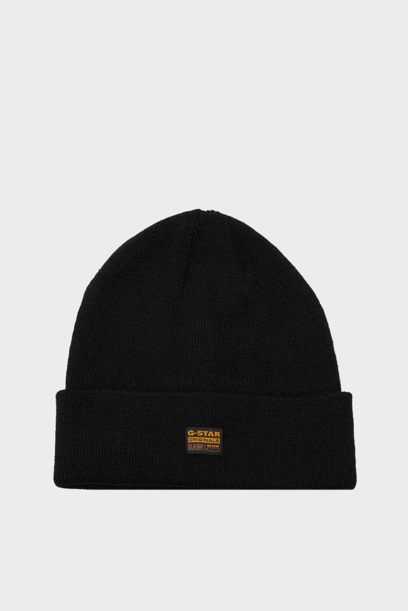 Мужская черная шапка Effo Long Beanie 1