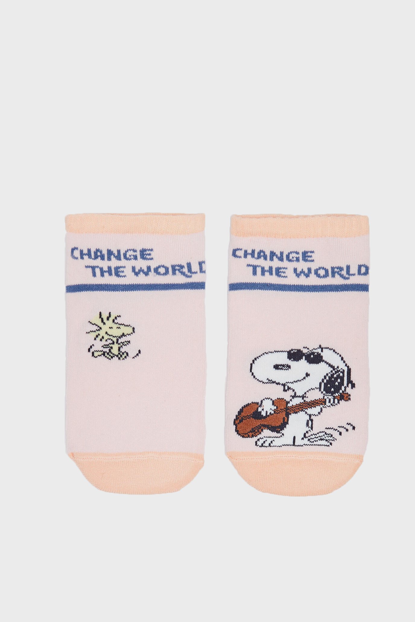 Женские розовые носки Snoopy 1