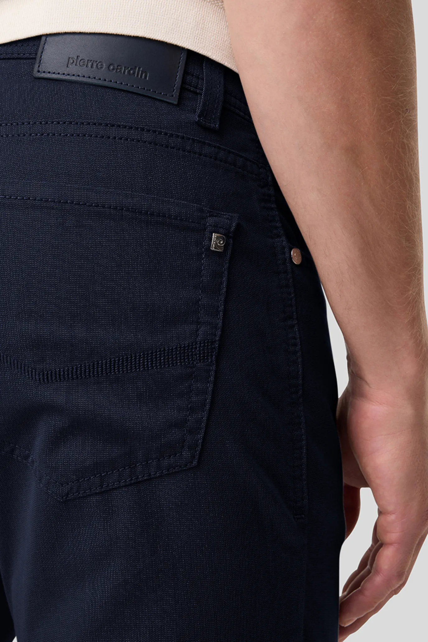 Чоловічі темно-сині брюки 5