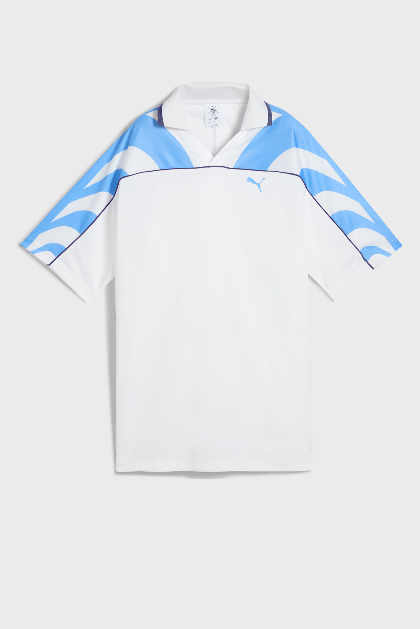 Біле поло FUTURE.PUMA.ARCHIVE Relaxed Football Jersey Unisex (унісекс) 1