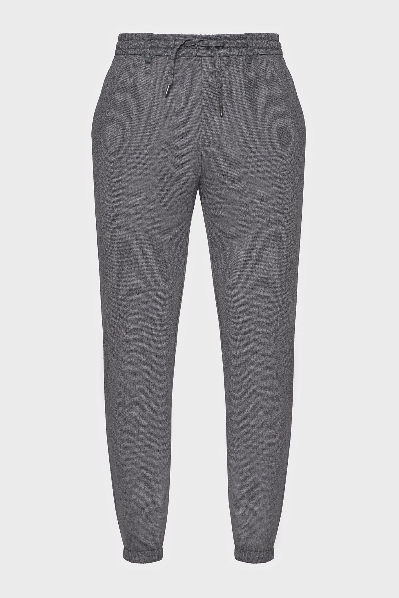 Чоловічі сірі джогери WOOL-BLEND-STRETCH S&P JOGGER 1