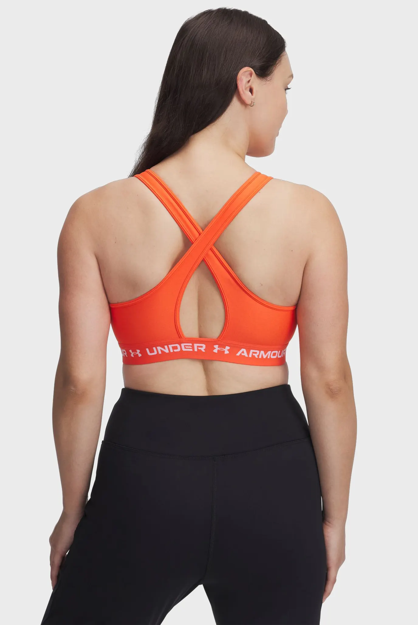 Жіночий помаранчевий топ Crossback Mid Bra 8