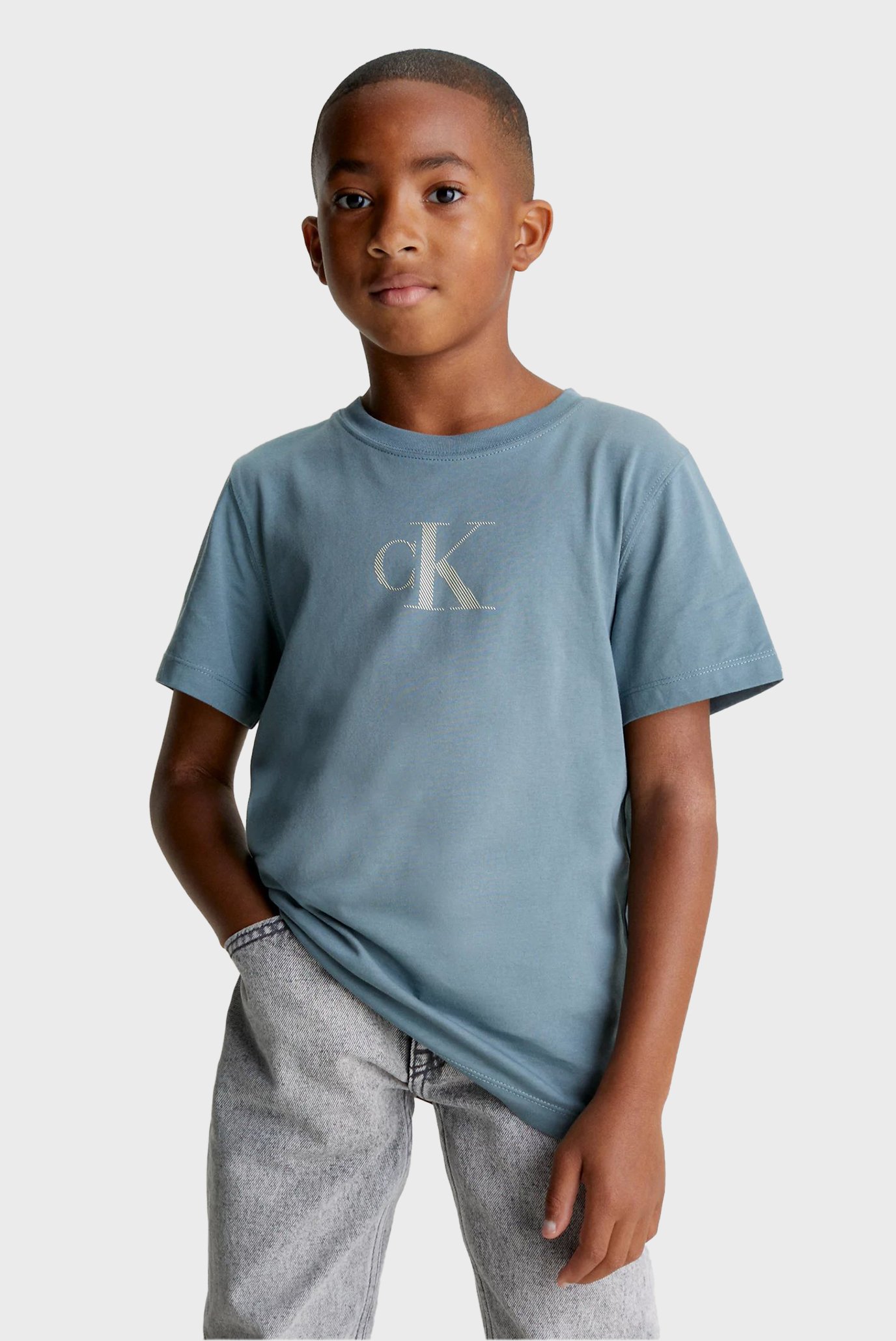 JERSEY RELAXED CK SS Calvin Klein Kids IB0IB01972 MD Fashion