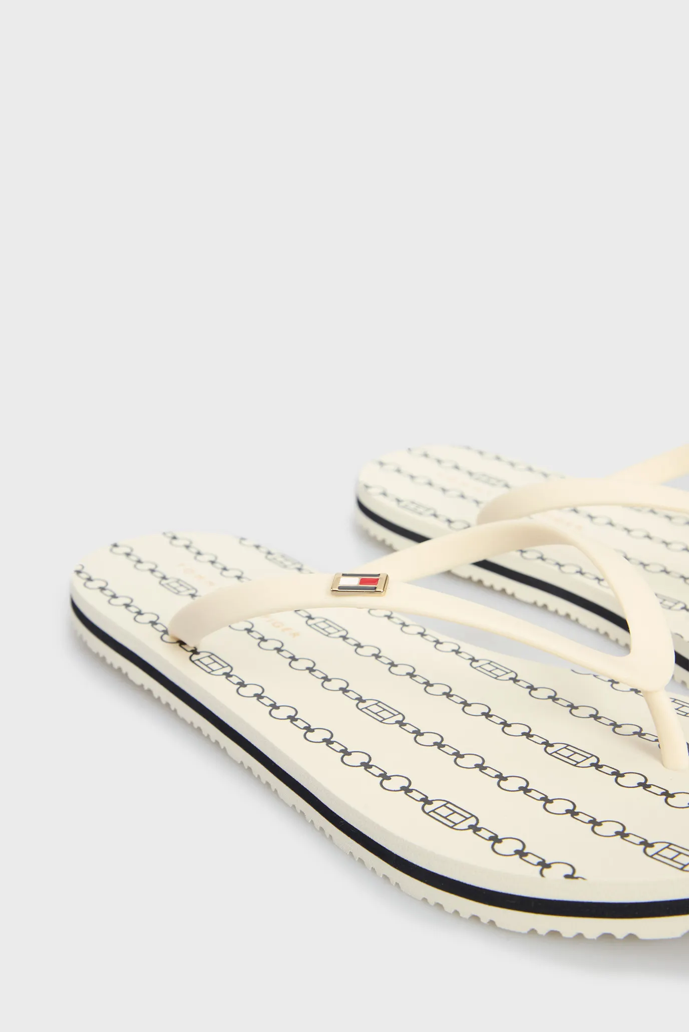 Жіночі білі в'єтнамки TH STRIPES WEDGE BEACH SANDAL 2