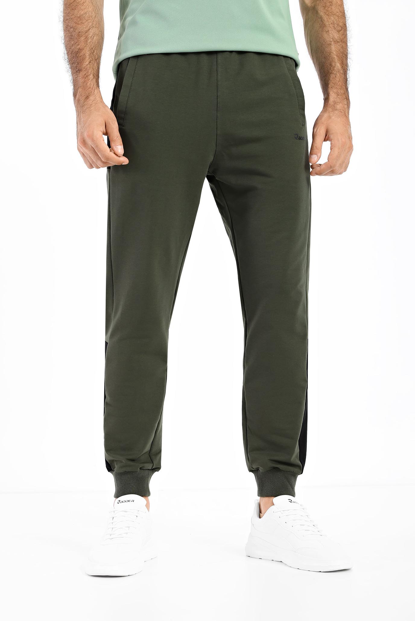 Мужские зеленые спортивные брюки Eboli 1