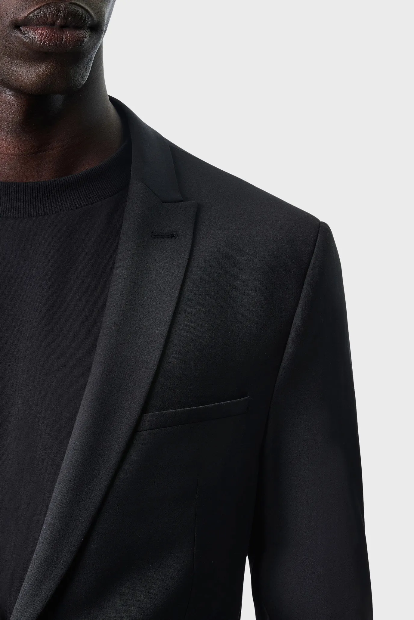 Чоловічий чорний піджак IRVING 4