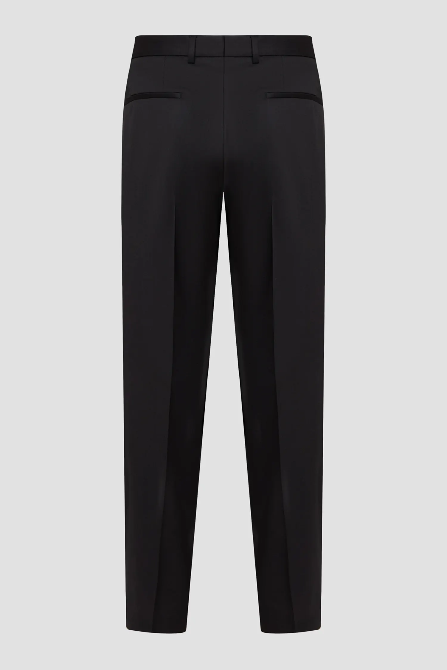 Чоловічий чорний вовняний костюм (піджак, брюки) 5