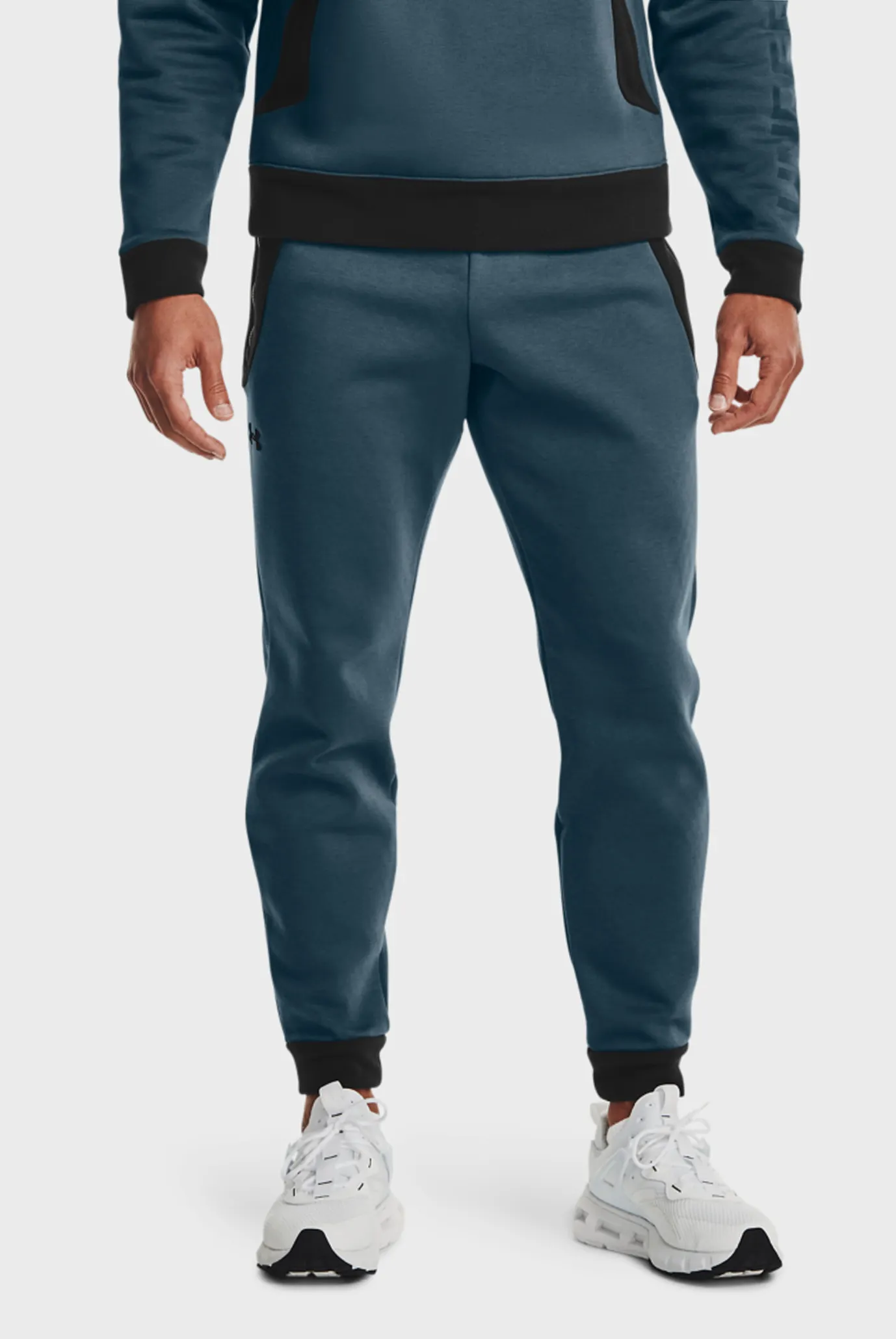Мужские синие спортивные брюки UA Recover Fleece Pant Under Armour  1357077-467 — MD-Fashion