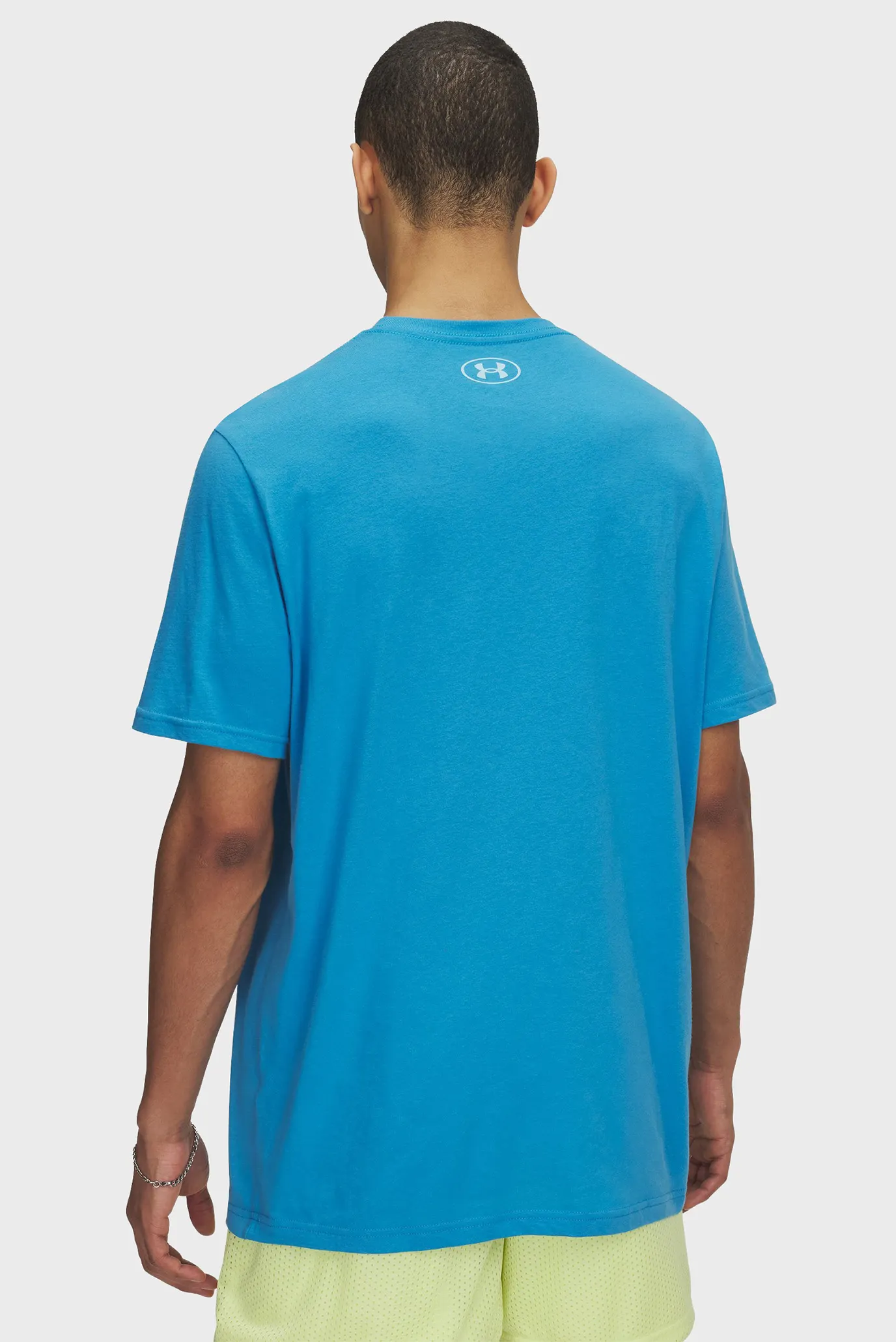 Чоловіча блакитна футболка UA GL FOUNDATION UPDATE SS 2