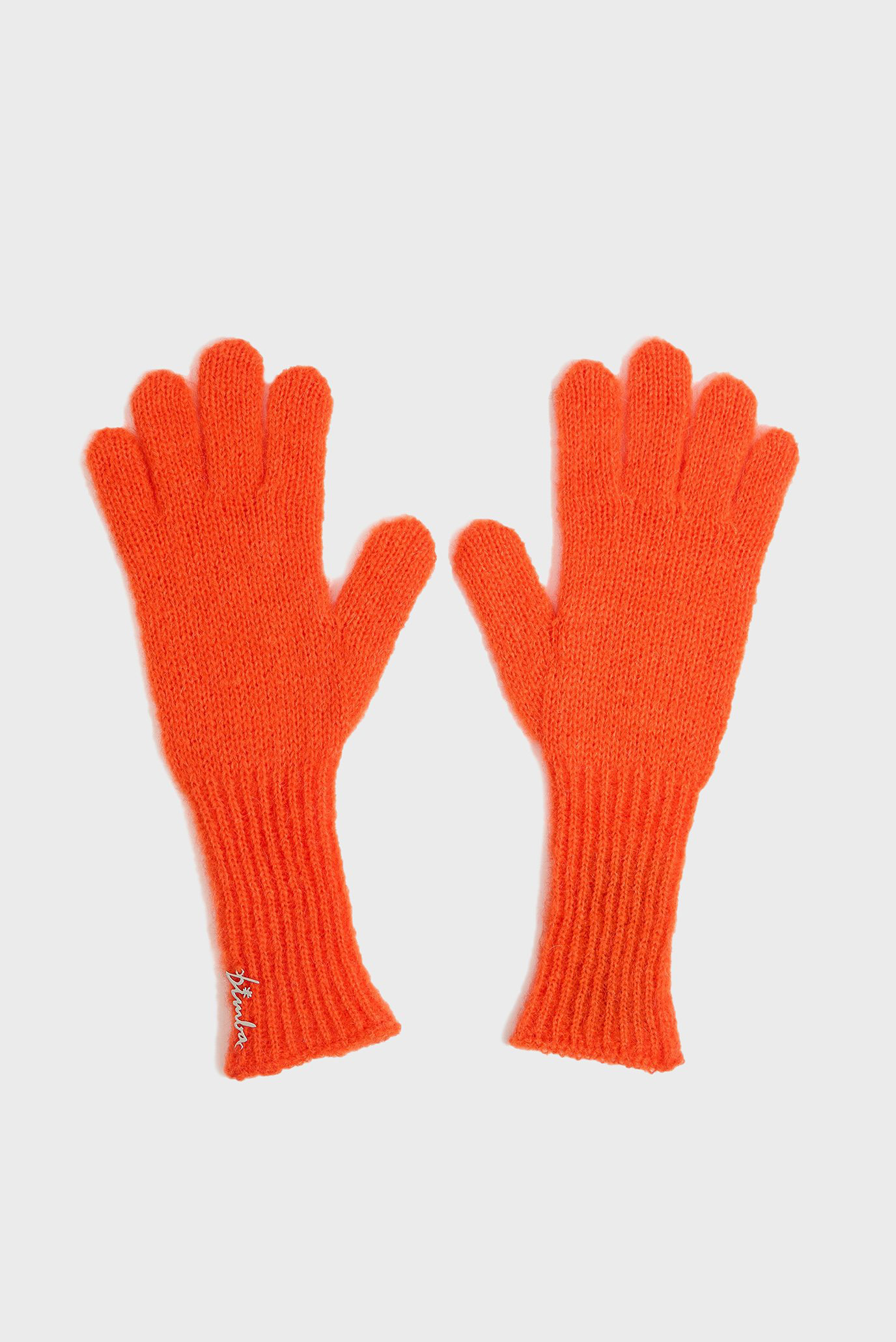 Женские оранжевые перчатки 1