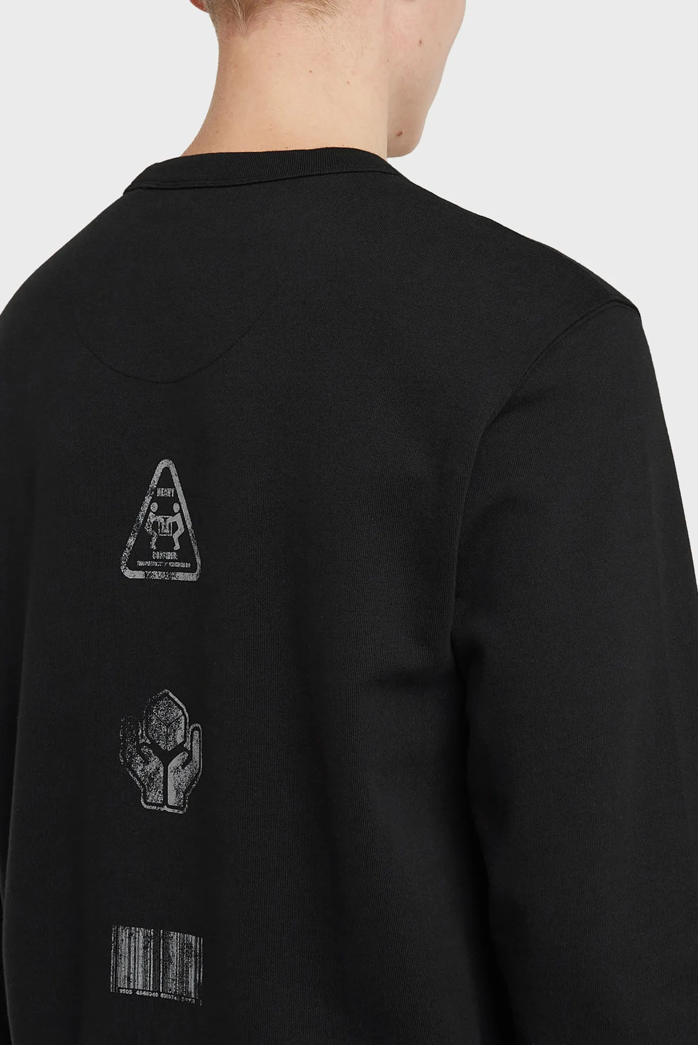 Чоловічий чорний світшот Shipping 4