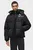 Чоловіча чорна куртка logo puffer