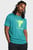 Чоловіча бірюзова футболка UA Pjt Rck Payoff Graphc SS
