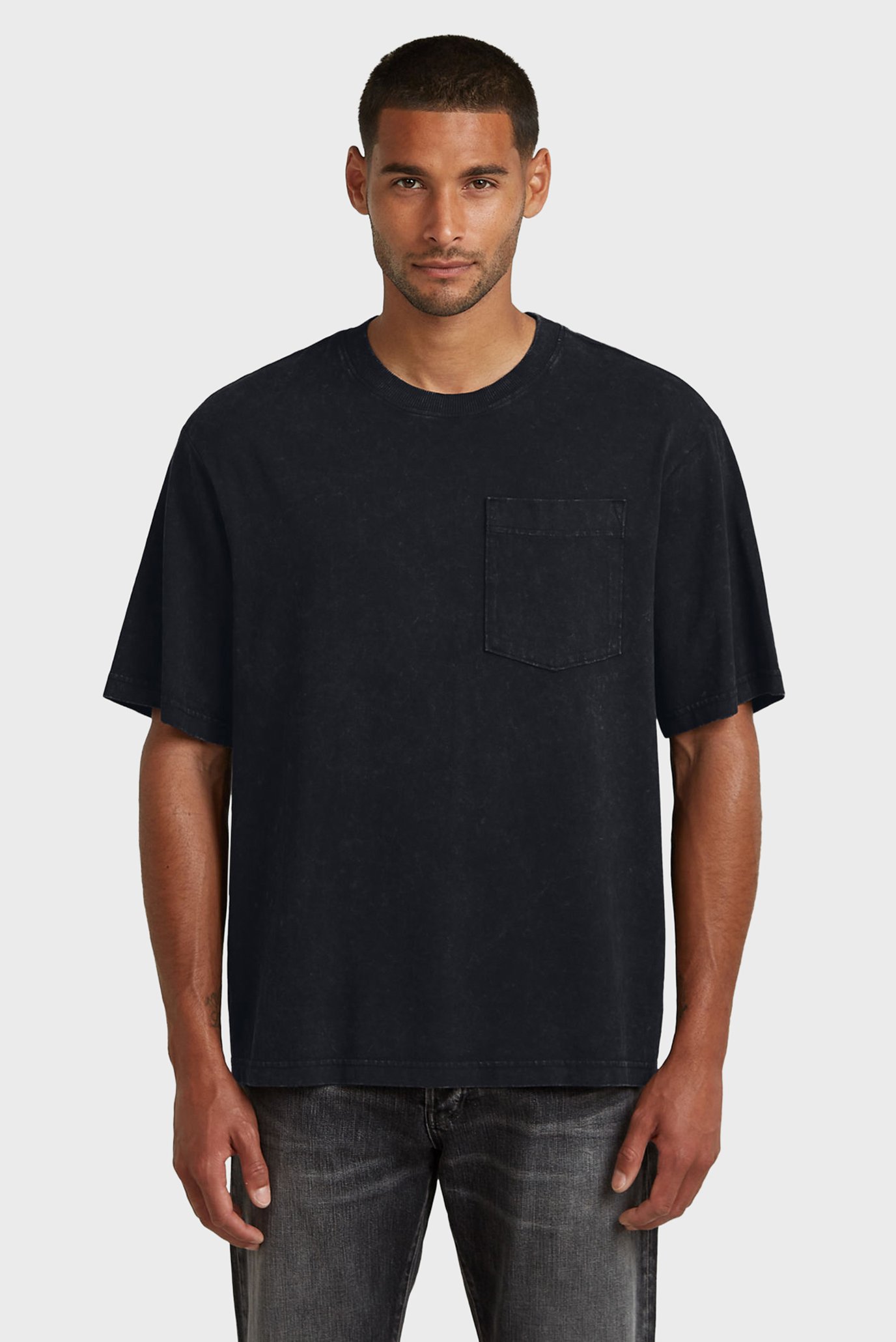Мужская черная футболка Acid Черный XL G-Star RAW D26031,C756 Мужская черная футболка Acid Черный XL G-Star RAW D26031,C756
