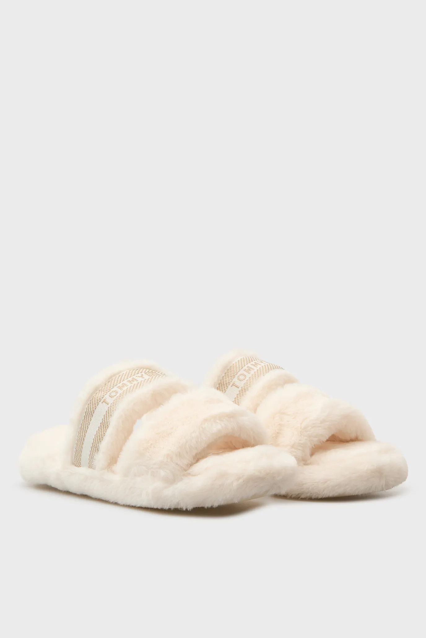 Женские белые тапочки SLIPPER 3