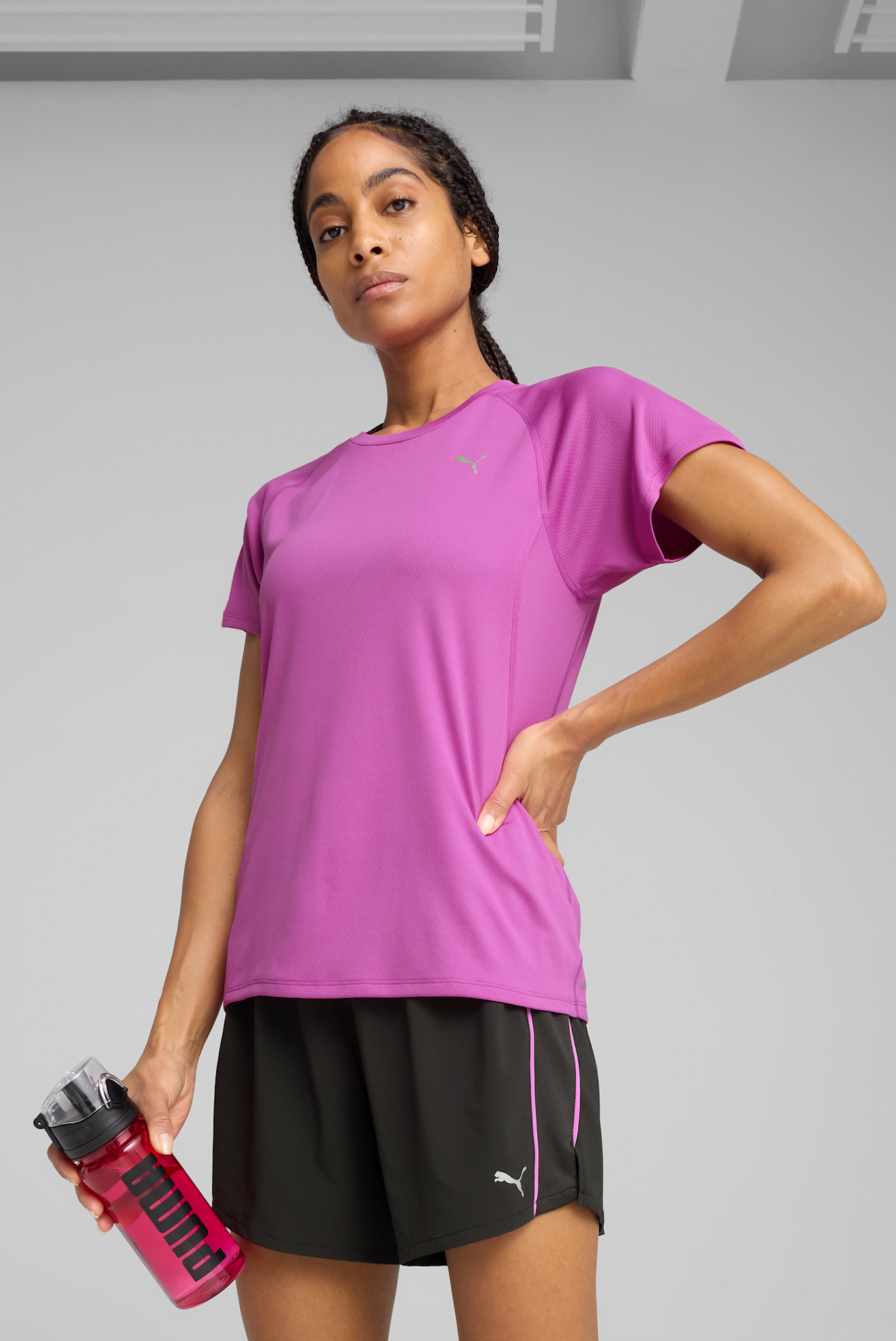 Жіноча фіолетова футболка VELOCITY Running Tee Women 1