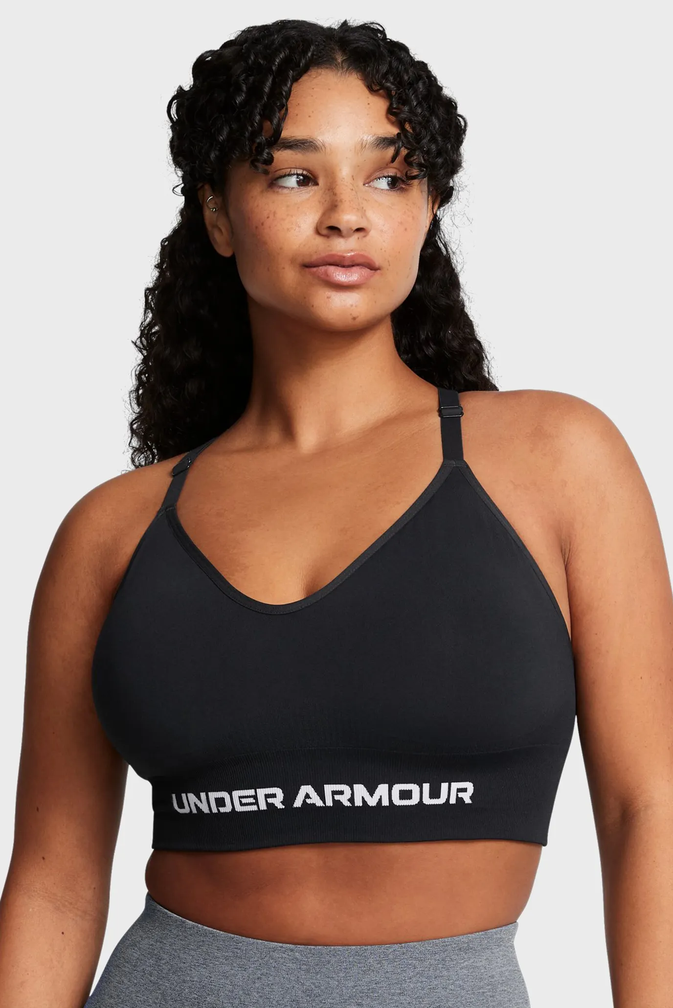 Женский черный топ Vanish Seamless Low Bra 4