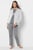 Женская серая пижама (худи, лонгслив, брюки) ORIEL