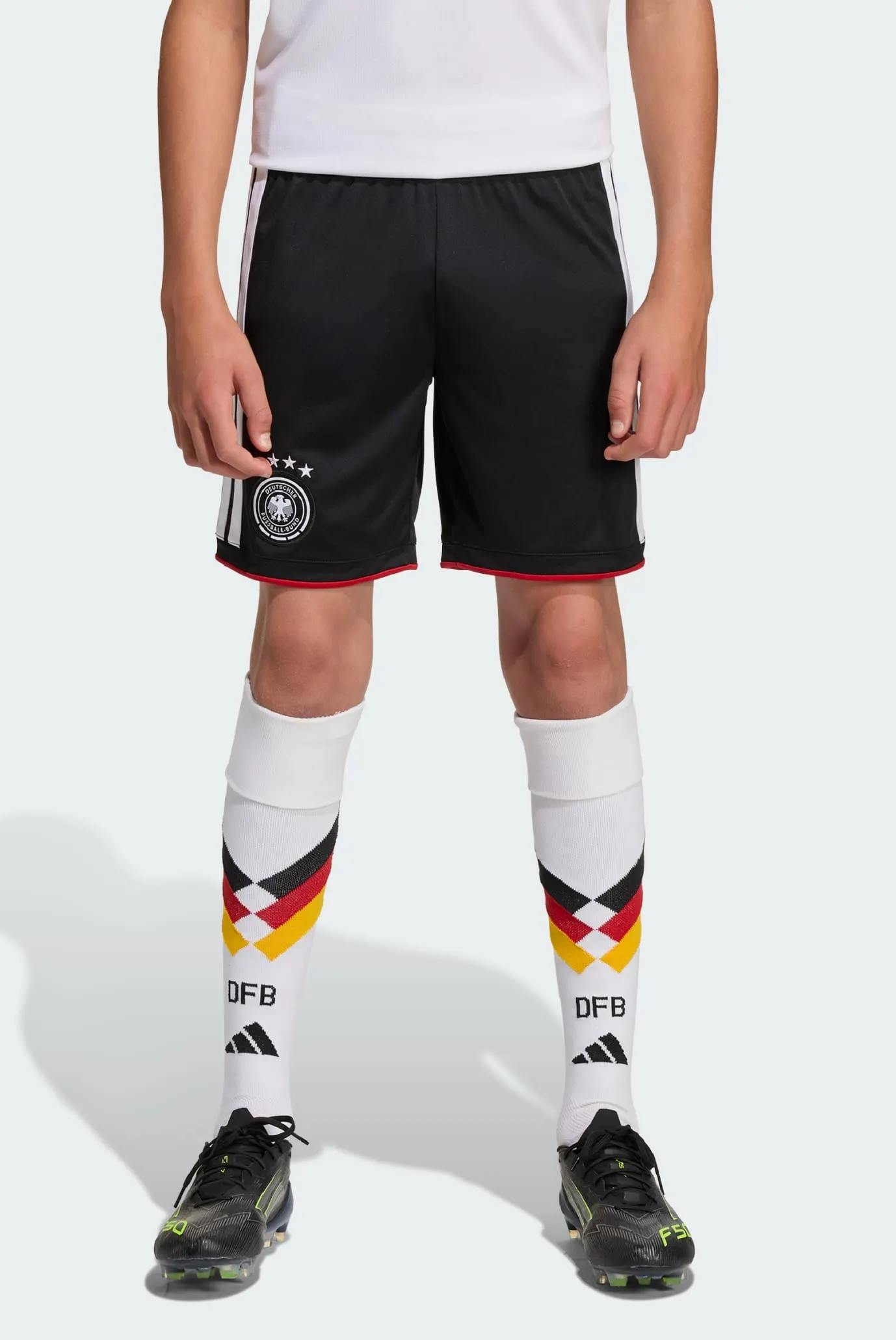 Детские черные шорты Germany 26 Home Replica Kids 1